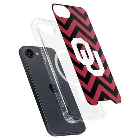 University of Oklahoma Sooners Chevron iPhone 16e MagSafe Case