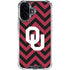 University of Oklahoma Sooners Chevron iPhone 17 Clear Case