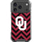 University of Oklahoma Sooners Chevron iPhone 18 Pro Clear Case