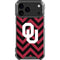 University of Oklahoma Sooners Chevron iPhone 18 Pro Max Clear Case