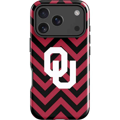 University of Oklahoma Sooners Chevron iPhone 18 Pro Max Impact Case