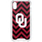 University of Oklahoma Sooners Chevron iPhone XS Clear Case