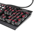 University of Oklahoma Sooners Chevron K95 RGB PLATINUM Mechanical Gaming Keyboard Skin