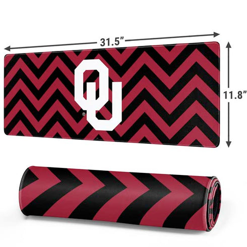 University of Oklahoma Sooners Chevron Gaming Mouse Pad