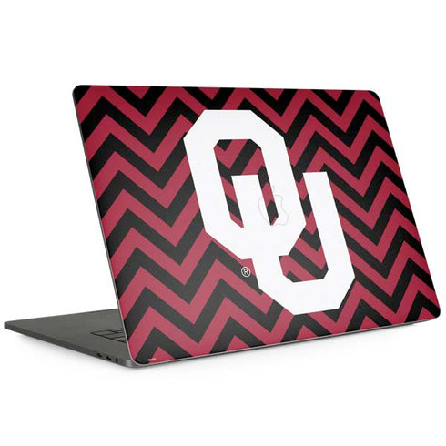 University of Oklahoma Sooners Chevron MacBook Skins
