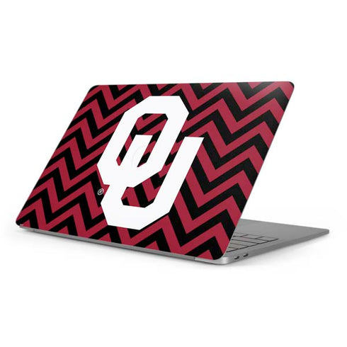 University of Oklahoma Sooners Chevron Apple MacBook Pro 16-inch Skin