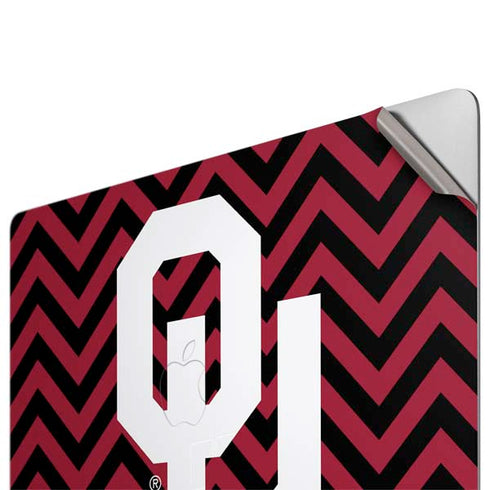 University of Oklahoma Sooners Chevron Apple MacBook Pro 16-inch Skin