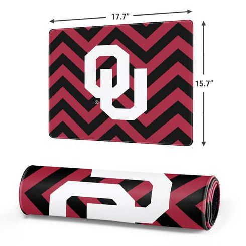 University of Oklahoma Sooners Chevron Gaming Mouse Pad