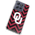 University of Oklahoma Sooners Chevron Moto G 5G (2025) Clear Case