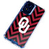 University of Oklahoma Sooners Chevron Moto G 5G (2024) Clear Case