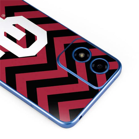 University of Oklahoma Sooners Chevron Moto G Play 4G (2024) Skin