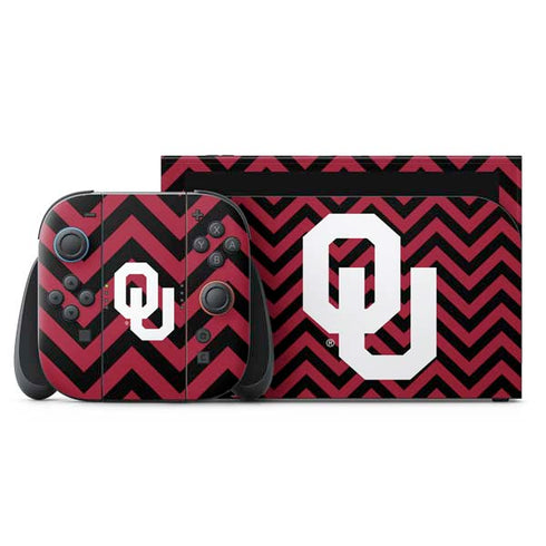 University of Oklahoma Sooners Chevron Nintendo Skins