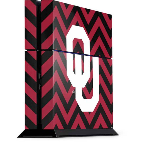 University of Oklahoma Sooners Chevron PlayStation PS4 Skins