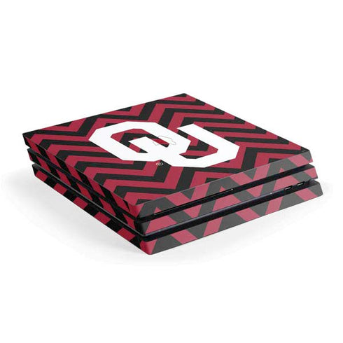 University of Oklahoma Sooners Chevron PlayStation PS4 Skins