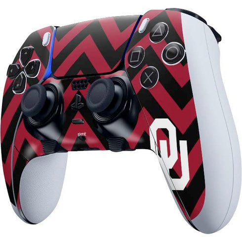 University of Oklahoma Sooners Chevron PS5 DualSense Edge Pro Controller Skin