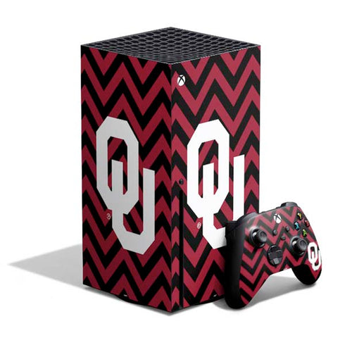 University of Oklahoma Sooners Chevron Xbox Series X Skins