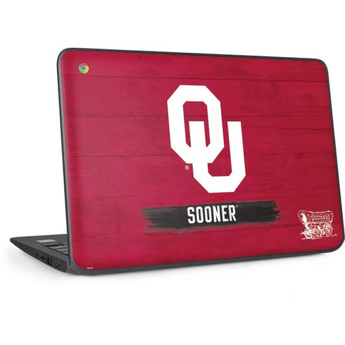 University of Oklahoma Sooners HP Chromebook Skin