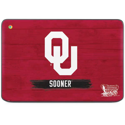 University of Oklahoma Sooners HP Chromebook Skin