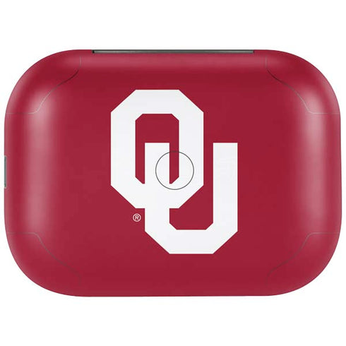 University of Oklahoma Sooners Cracked Amazon Echo Buds Skin