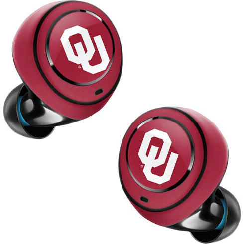 University of Oklahoma Sooners Cracked Amazon Echo Buds Skin