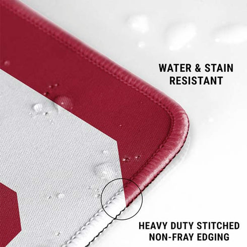 University of Oklahoma Sooners Cracked Gaming Mouse Pad