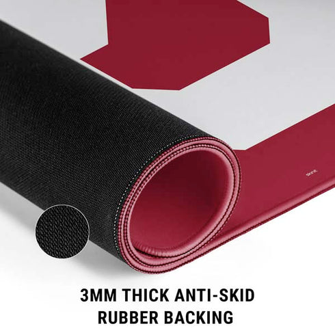 University of Oklahoma Sooners Cracked Gaming Mouse Pad