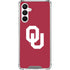 University of Oklahoma Sooners Cracked Galaxy A16 5G Clear Case
