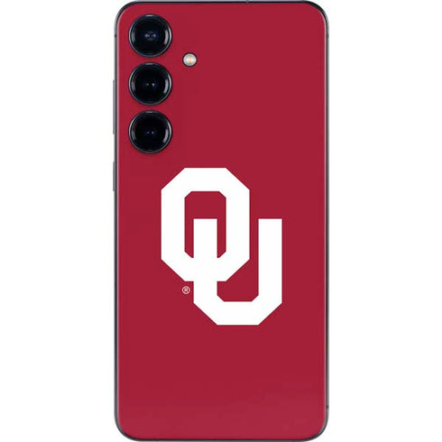 University of Oklahoma Sooners Cracked Galaxy A16 5G Skin