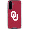 University of Oklahoma Sooners Cracked Galaxy A36 5G Clear Case