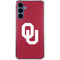 University of Oklahoma Sooners Cracked Galaxy A55 5G Clear Case