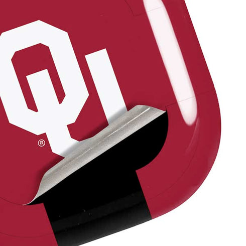 University of Oklahoma Sooners Cracked Galaxy Buds Live Skin