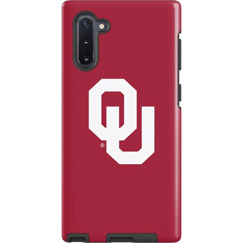 University of Oklahoma Sooners Cracked Galaxy Cases