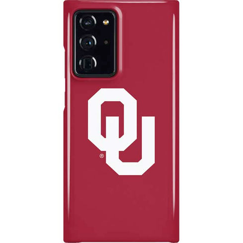 University of Oklahoma Sooners Cracked Galaxy Cases
