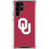 University of Oklahoma Sooners Cracked Galaxy S23 Ultra Clear Case