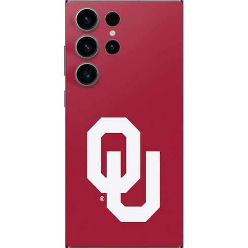 University of Oklahoma Sooners Cracked Galaxy S24 Ultra Skin