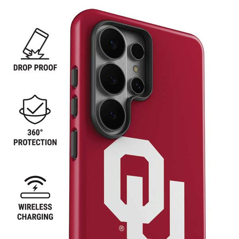 University of Oklahoma Sooners Cracked Galaxy S26 Ultra Impact Case