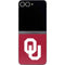 University of Oklahoma Sooners Cracked Galaxy Z Flip6 Skin