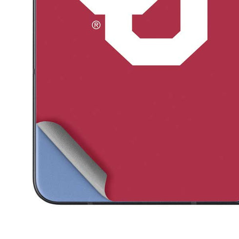 University of Oklahoma Sooners Cracked Galaxy Z Fold5 5G Skin