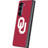 University of Oklahoma Sooners Cracked Galaxy Z Fold5 5G Skin