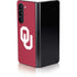 University of Oklahoma Sooners Cracked Galaxy Z Fold5 5G Skin