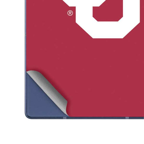 University of Oklahoma Sooners Cracked Galaxy Z Fold6 Skin