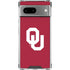 University of Oklahoma Sooners Cracked Google Pixel 8a Clear Case