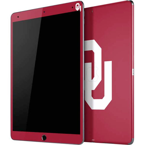 University of Oklahoma Sooners Cracked iPad Skins