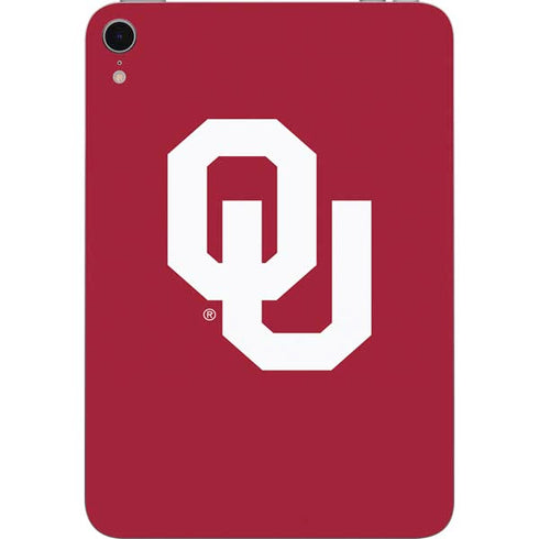 University of Oklahoma Sooners Cracked Apple iPad Mini Skin