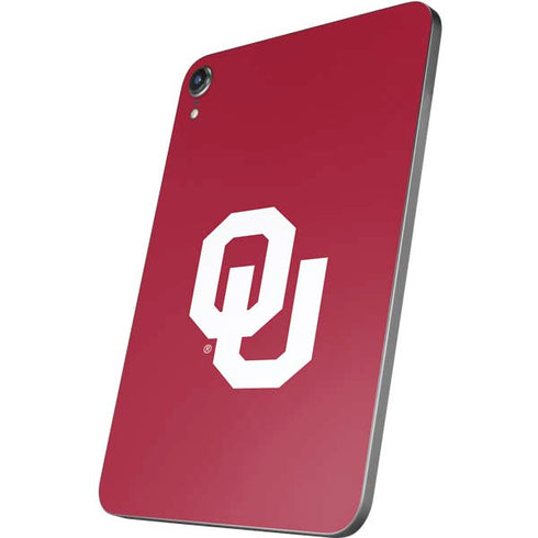 University of Oklahoma Sooners Cracked Apple iPad Mini Skin