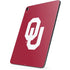 University of Oklahoma Sooners Cracked Apple iPad Pro Skin