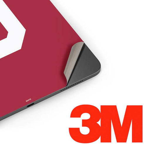 University of Oklahoma Sooners Cracked Apple iPad Pro Skin