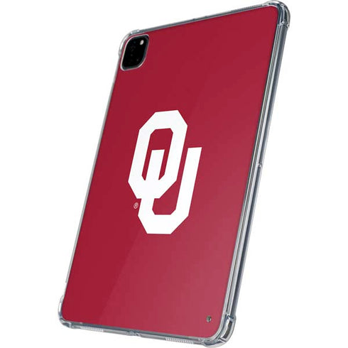 University of Oklahoma Sooners Cracked iPad Pro 11in (2024) Clear Case