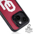University of Oklahoma Sooners Cracked iPhone 14 Kickstand Case