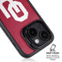 University of Oklahoma Sooners Cracked iPhone 14 Plus Kickstand Case